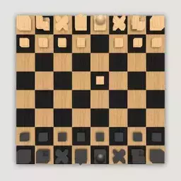 3D Hartwig chess set